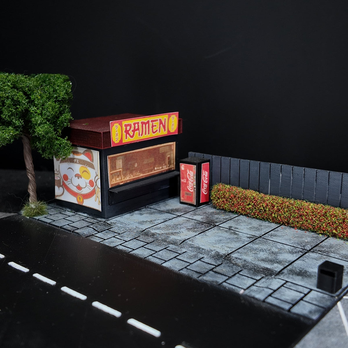 Diorama DUŻA Japońska na Hot Wheels/Marchbox/1:64 cloudy.micra [4]