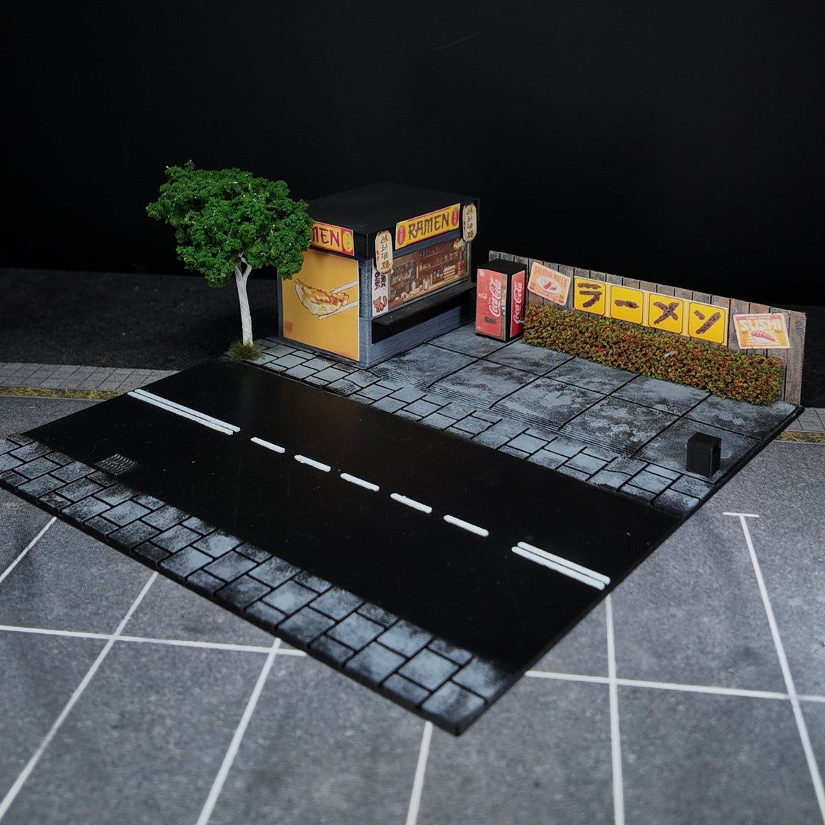 Diorama DUŻA Japońska na Hot Wheels/Marchbox/1:64 cloudy.micra [5]