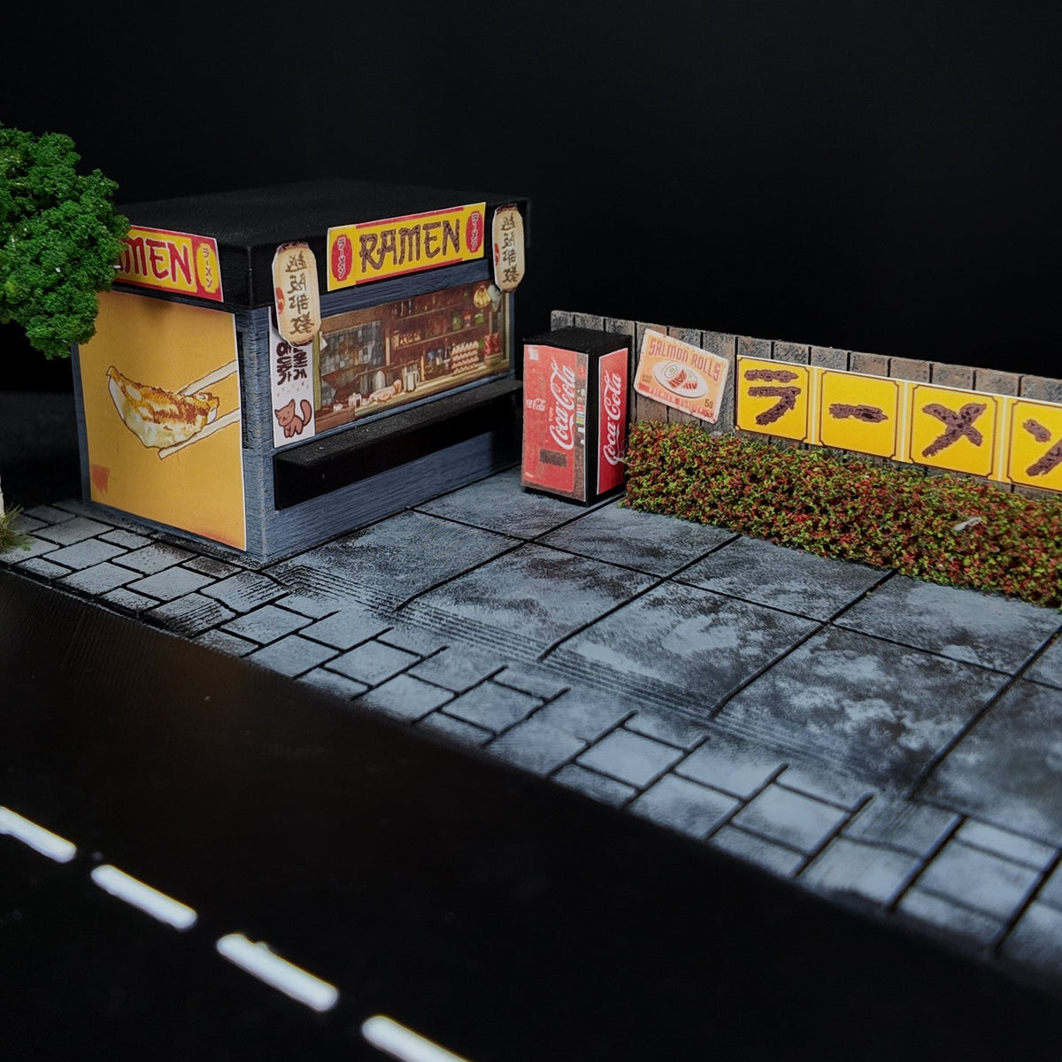 Diorama DUŻA Japońska na Hot Wheels/Marchbox/1:64 cloudy.micra [5]