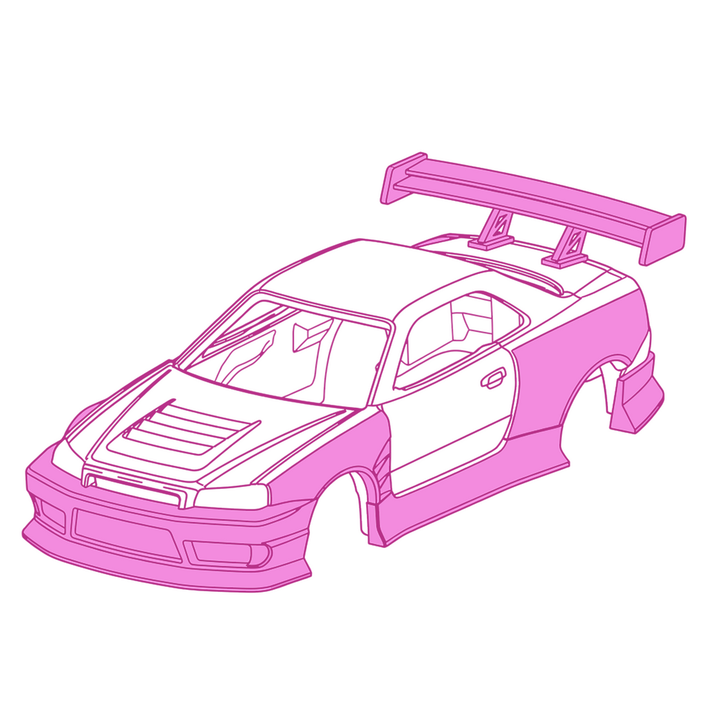 Body Kit Nissan Skyline GT-R R34 Hot Wheels cloudy.micra