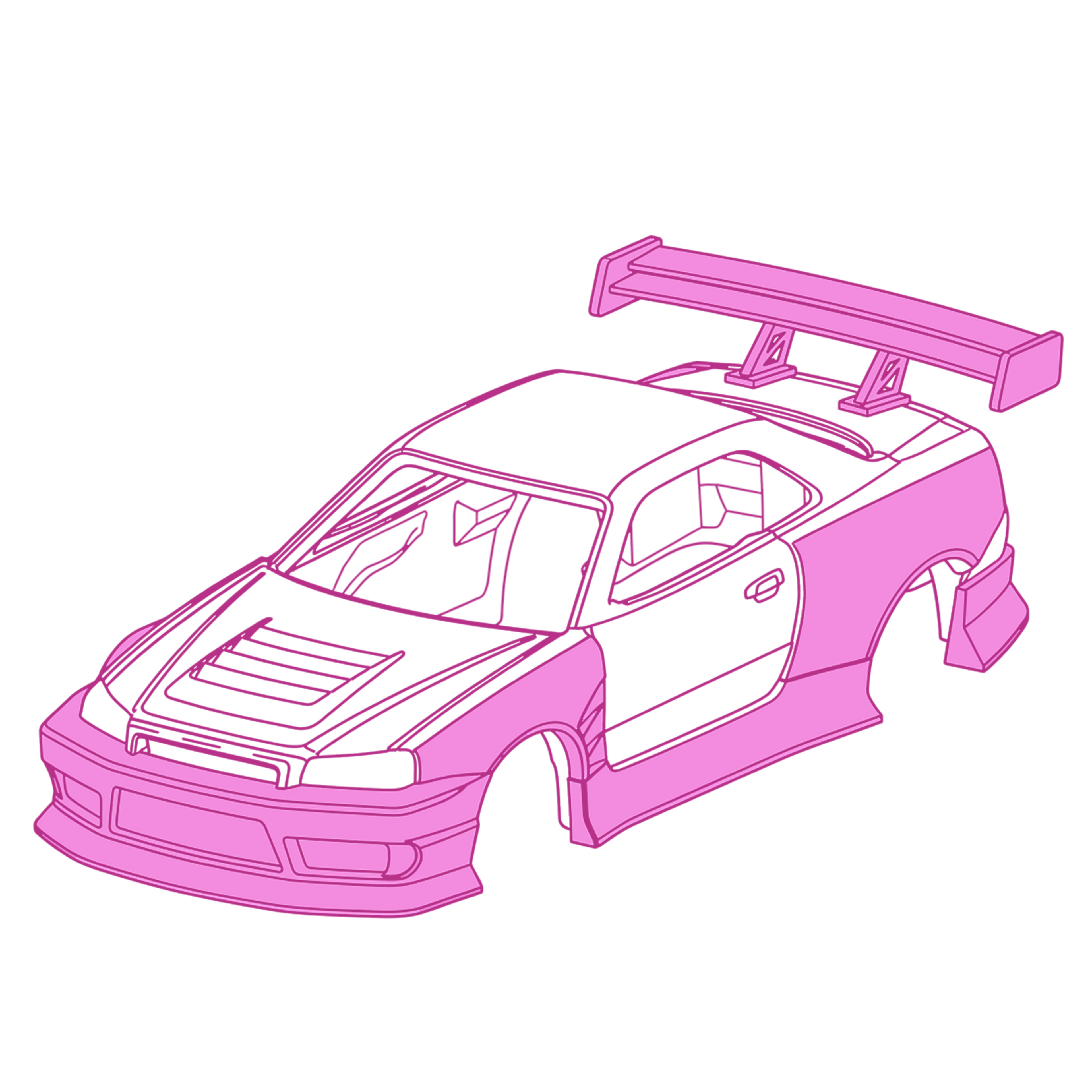 Body Kit Nissan Skyline GT-R R34 Hot Wheels cloudy.micra